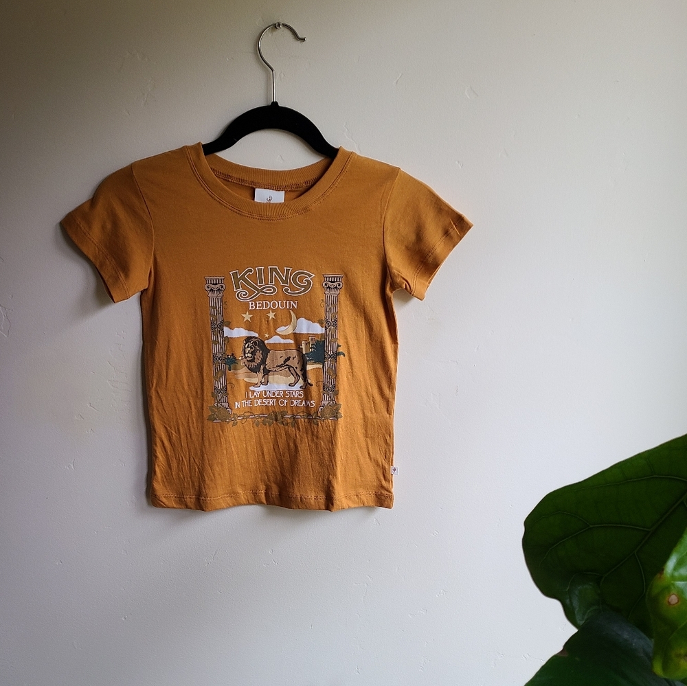 NWT Spell Little Gypsies King Bedouin Tee Orange